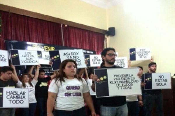 La campaña busca incentivar la denuncias por violencia sexual y familiar, Foto: Prensa Libre, Andrea Orozco