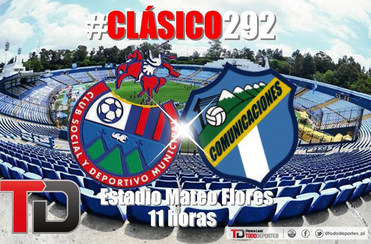 La emoción se vivirá al máximo en el Estadio Mateo Flores, cuando se midan rojos y cremas. (Foto Prensa Libre: TodoDeportes)