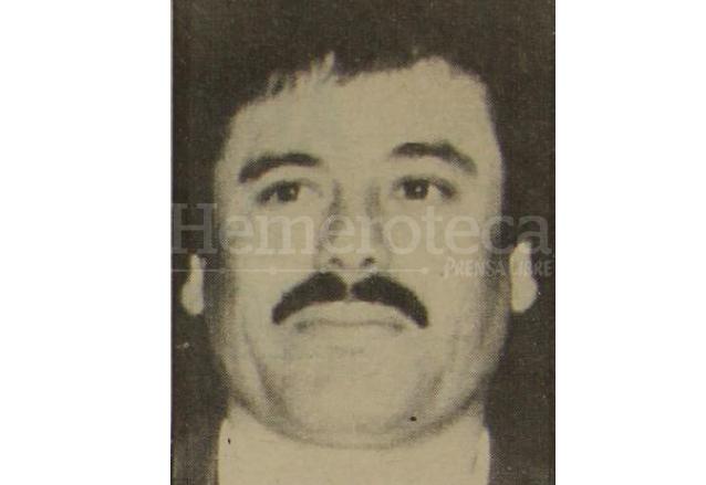 El narcotraficante Joaquín "el Chapo" Guzmán, en una fotografía de junio de 1993. (Foto: Hemeroteca PL)