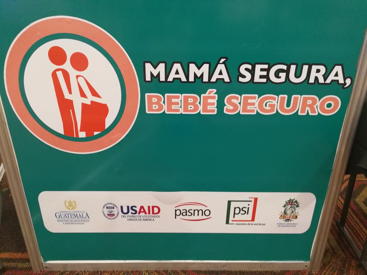 La campaña Mamá segura, bebé seguro comenzará a difundirse en los próximos días en Guatemala, El Salvador, Honduras y República Dominicana. (Foto Prensa Libre: Ana Lucía Ola)