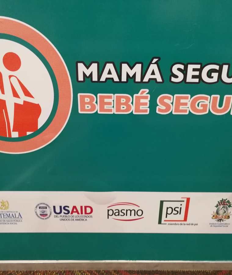La campaña Mamá segura, bebé seguro comenzará a difundirse en los próximos días en Guatemala, El Salvador, Honduras y República Dominicana. (Foto Prensa Libre: Ana Lucía Ola)