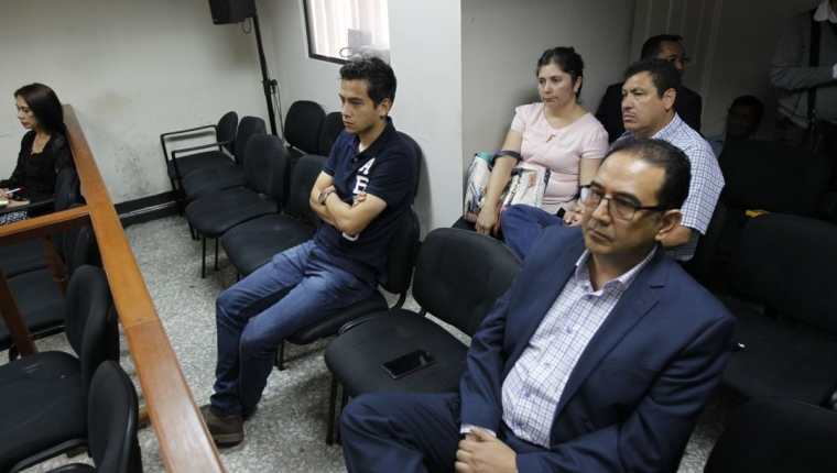 Sala rechazó solicitud de cambio de delito para Samuel Morales y Mario Orellana. (Foto Prensa Libre: Paulo Raquec)