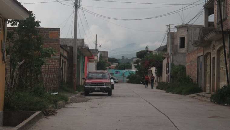 Uno de los callejones de la cabecera de Jutiapa que es señalado por vecinos de ser guarida de pandilleros. (Foto Prensa Libre:)