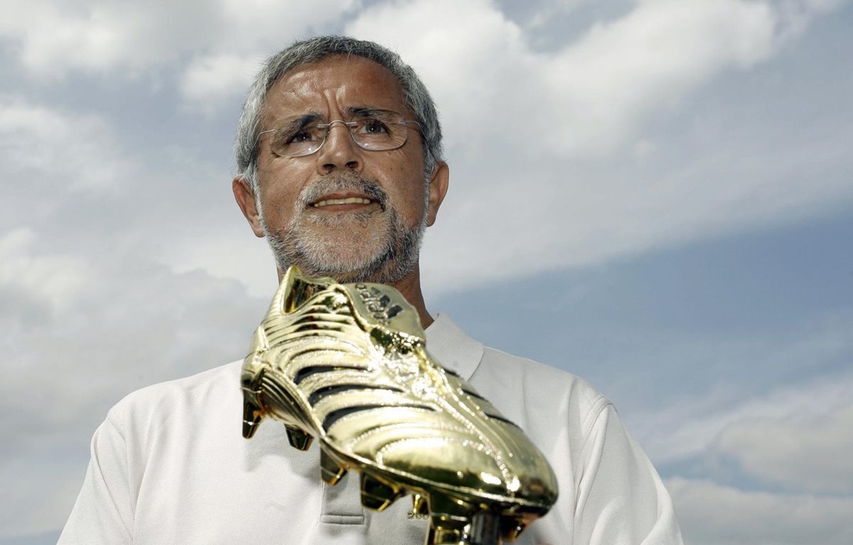 Gerd Müller ganó la bota de oro en 1970. (Foto Prensa Libre: AFP)
