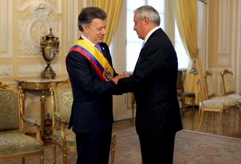 La reunión se desarrolló en el Palacio de Nariño, ubicado en Bogotá, Colombia. (Foto Prensa Libre: Scspr)