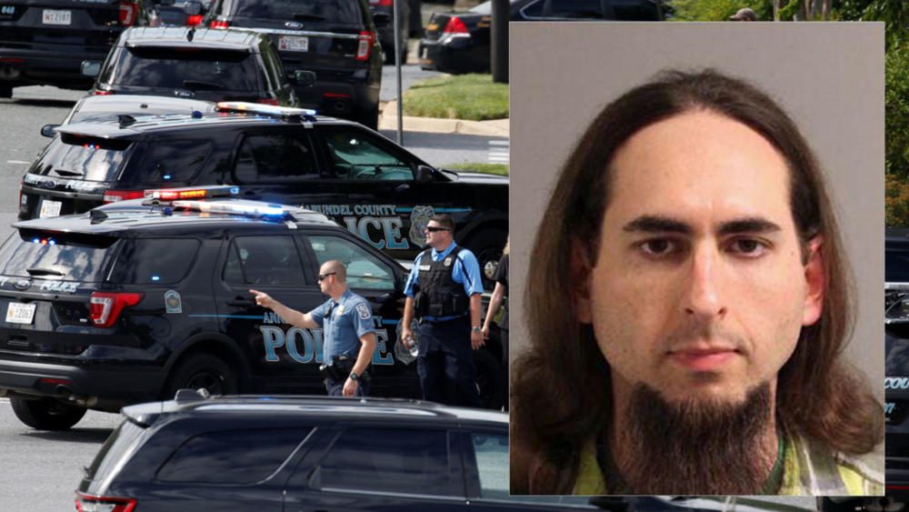 Jarrod Ramos enfrenta a cinco cargos de asesinato por la balacera perpetrado el jueves último en un diario local de Maryland, EE.UU.(AFP)