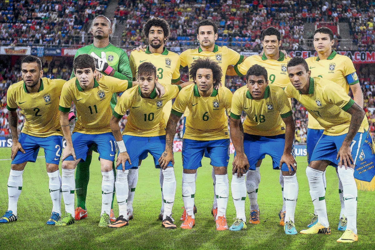 La Selección de Brasil es una de las favoritas a quedarse con la Copa América Chile 2015. (Foto Prensa Libre: AFP)