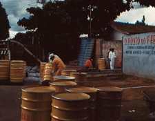 Ocurrió en Brasil en 1987. El trabajo posterior de descontaminación en Goiânia fue enorme. (CNEN)
