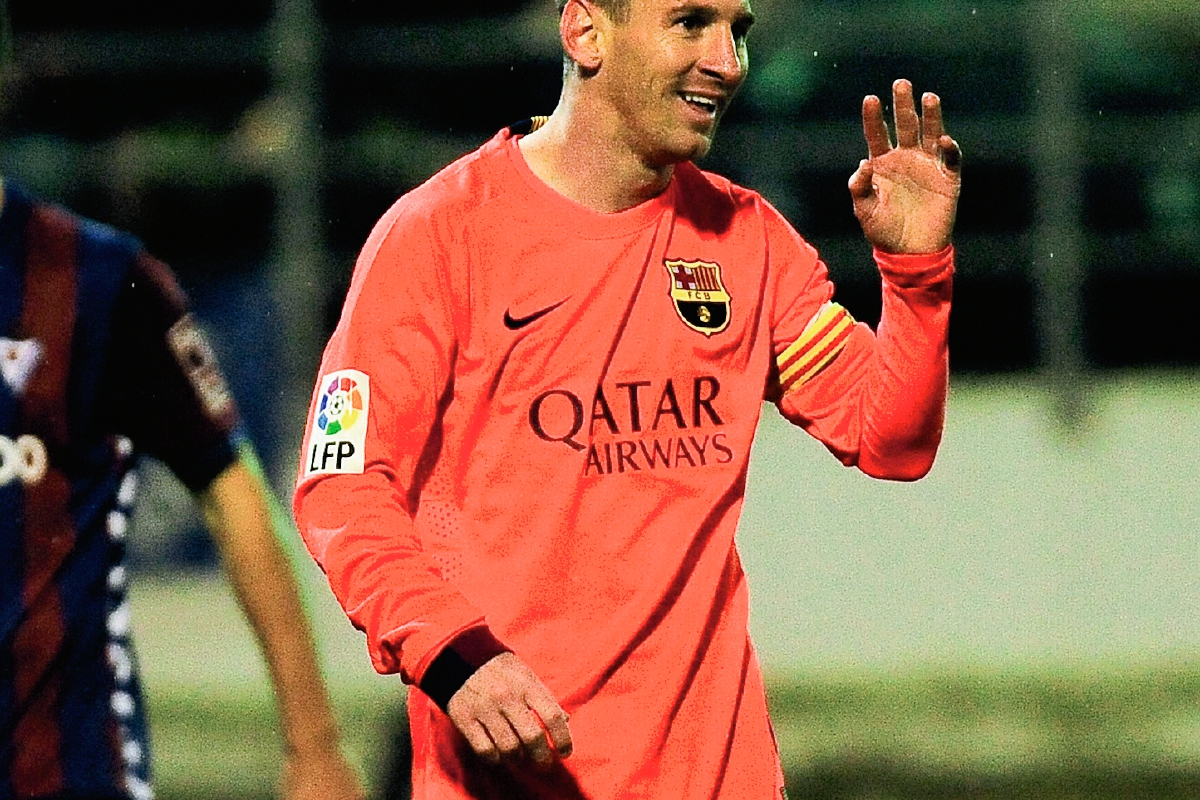Lionel Messi regresó a su condición óptima y con su buen nivel de juego es la clave para los triunfos del FC Barcelona en la Liga española, Liga de Campeones y Copa del Rey. (Foto Prensa Libre: AP)