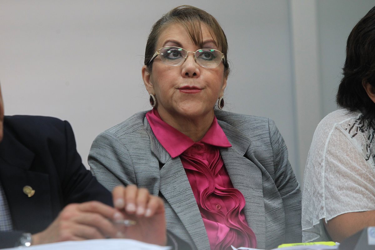 La magistrada Blanca Stalling, afronta un proceso por tráfico de influencias.(Foto Prensa Libre: Hemeroteca PL)