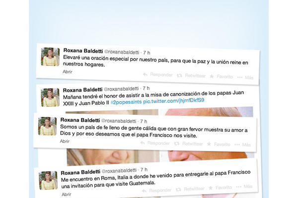 Vicepresidenta se encuentra en el Vaticano para presenciar canonización de pontífices y entregar invitación al papa Francisco.