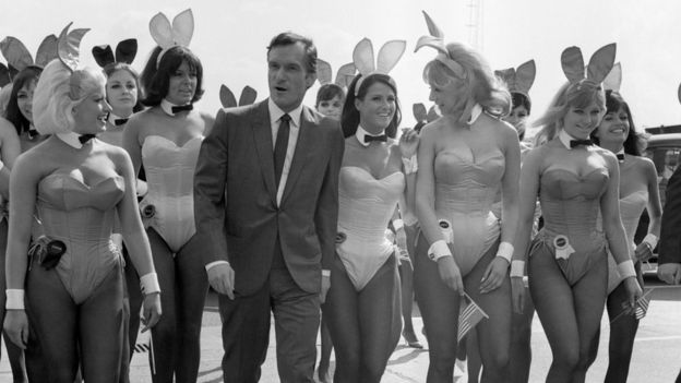 Se considera que Hefner y Playboy fueron parte de la revolución sexual en la década de los 60. (PA)