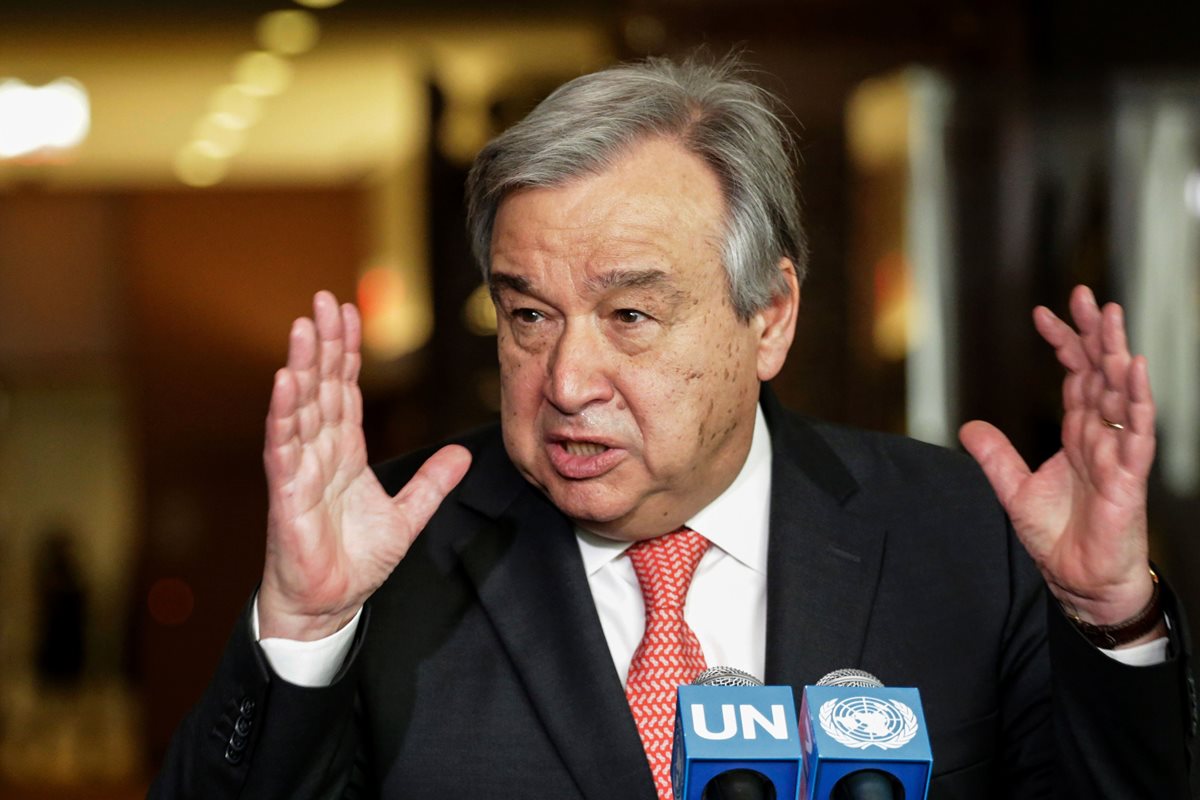 Tras crucial votación, el portugués Antonio Guterres será sugerido como secretario de la ONU. (Foto Prensa Libre: AFP)