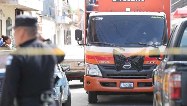 Un repartidor de gas murió baleado el pasado 2 de noviembre en la zona 10 de Mixco. (Foto Prensa Libre: Hemeroteca PL).