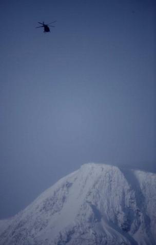 El derretimiento de un glaciar del Kebnekaise mostró una cumbre desconocida. (AFP)