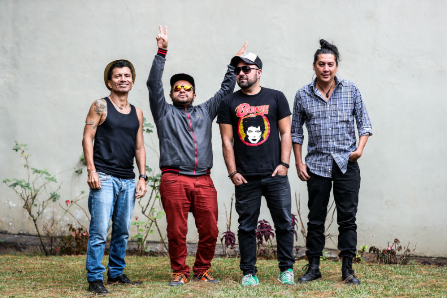 La banda guatemalteca Viernes Verde promociona la canción "Vas a volver". (Foto Prensa Libre: Keneth Cruz)