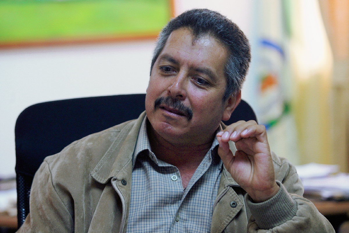 Yener Haroldo Plaza Natareno, alcalde de San Lucas Sacatepéquez. (Foto Hemeroteca PL)