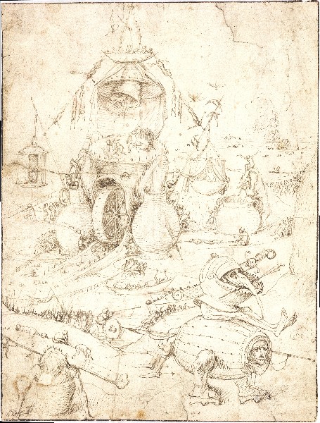 Fotografía facilitada por el Proyecto de Investigación y Conservación del Bosco de la obra 'Paisaje infernal'. (Foto Prensa Libre: EFE)