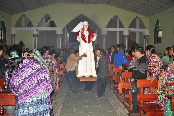 Imagen que se venerará en Patzicía.