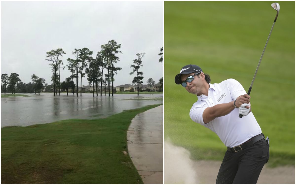 El golfista guatemalteco José Toledo tuvo que evacuar su casa en Houston, debido al huracán Harvey. (Foto Prensa Libre: Hemeroteca PL)