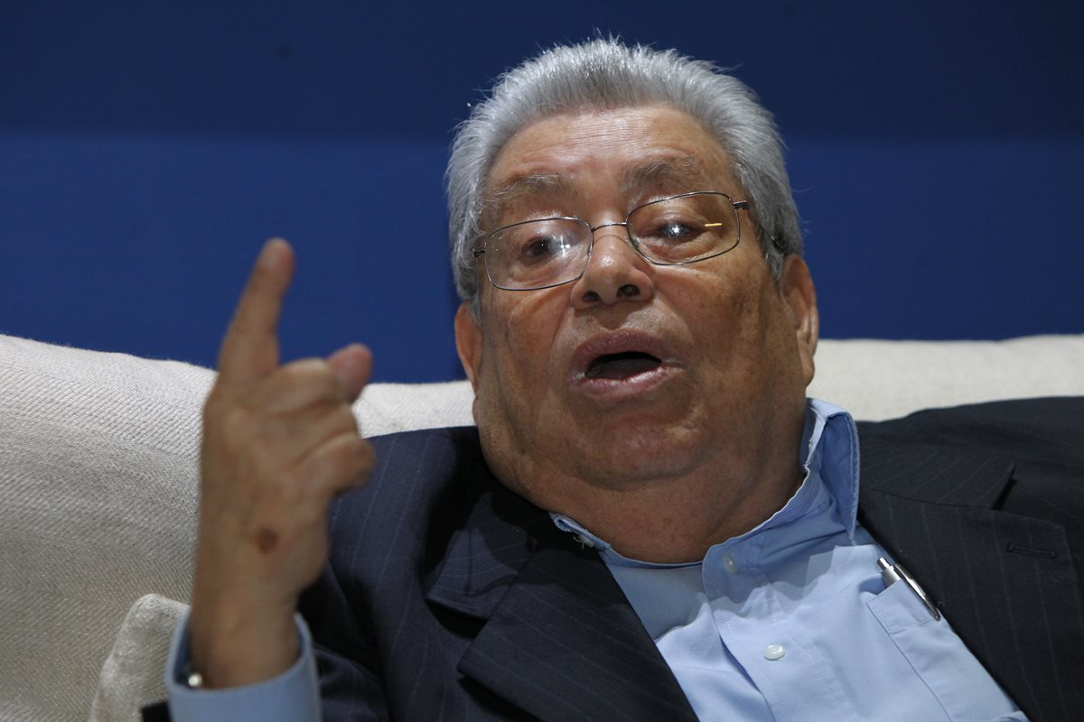 El expresidente dio una entrevista a Prensa Libre el pasado mes de marzo. (Foto Prensa Libre: Hemeroteca PL)