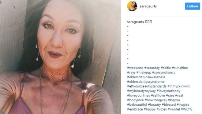Sara Geurts cuenta con más de 11.000 seguidores en Instagram, donde se pueden ver varias fotos de su trabajo como modelo.INSTAGRAM/SARAGEURTS