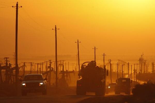 La emisión de gas afecta al estado de Califoria, EE. UU. (Foto Prensa Libre:AFP)