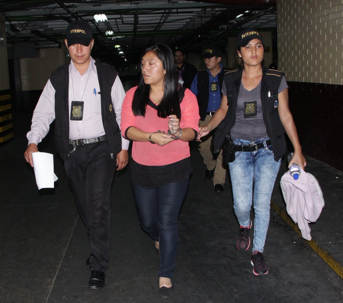 Maritza Suzana Tevalán Santizo fue llevada a Tribunales. Foto Prensa Libre: PNC