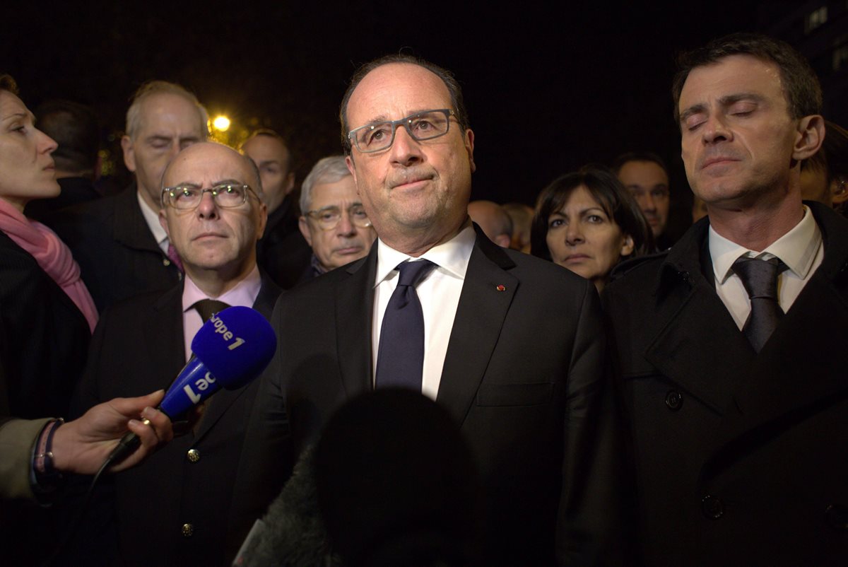 El presidente de Francia dijo que serán "implacables" y castigarán a los responsables. (Foto Prensa Libre: EFE).