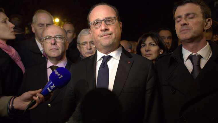 El presidente de Francia dijo que serán "implacables" y castigarán a los responsables. (Foto Prensa Libre: EFE).