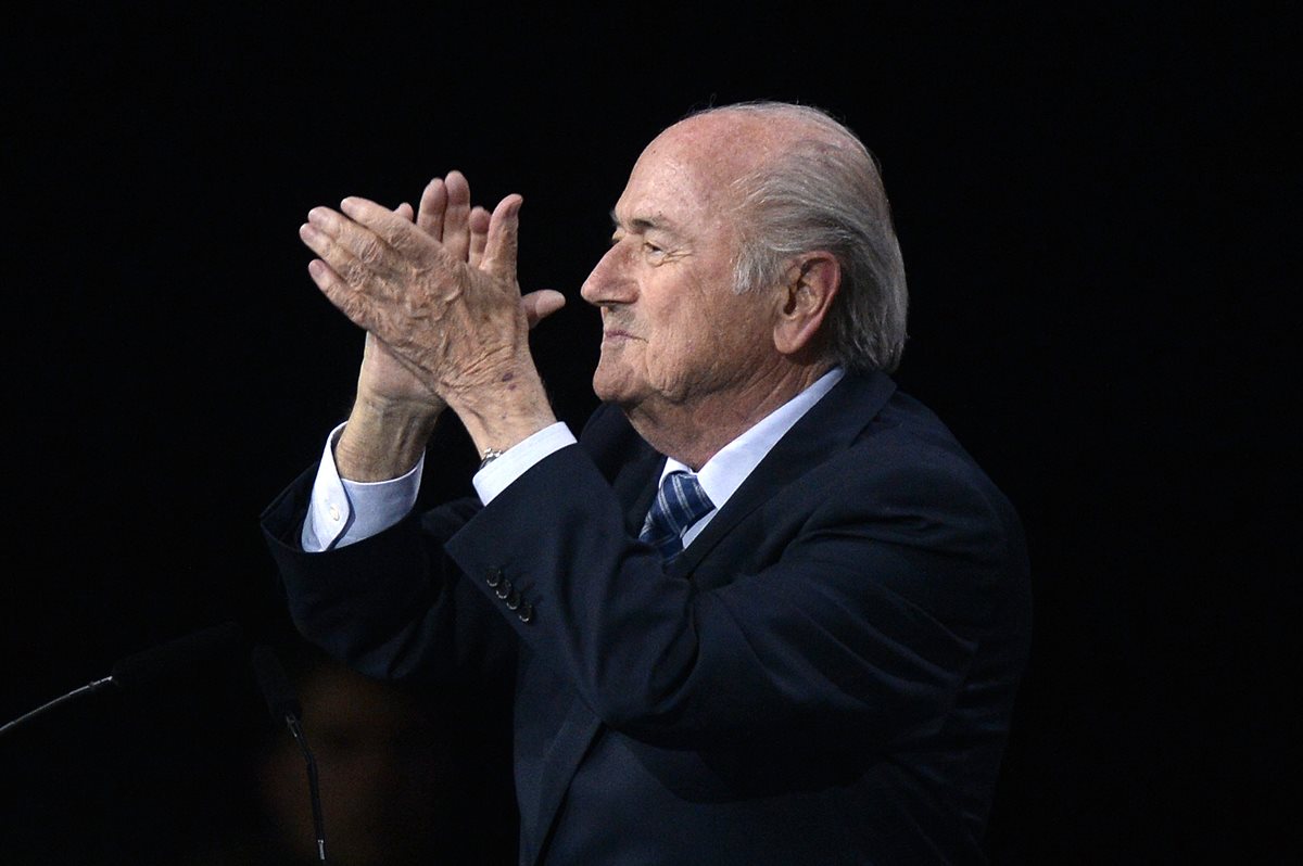Joseph Blatter, expresidente de la Fifa, es acusado de corrupción. (Foto Prensa Libre: Hemeroteca PL)