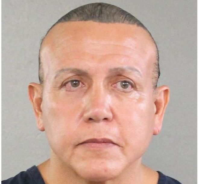 Cesar Sayoc es el principal sospechoso de los "paquetes bomba" y fue arrestado en Florida. BROWARD COUNTY SHERIFF'S OFFICE