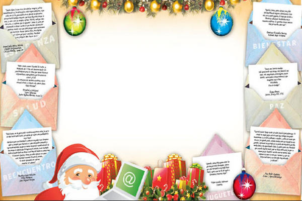 Cartas a San Nicolás que dejan entrever realidades difíciles que afrontan muchos niños.