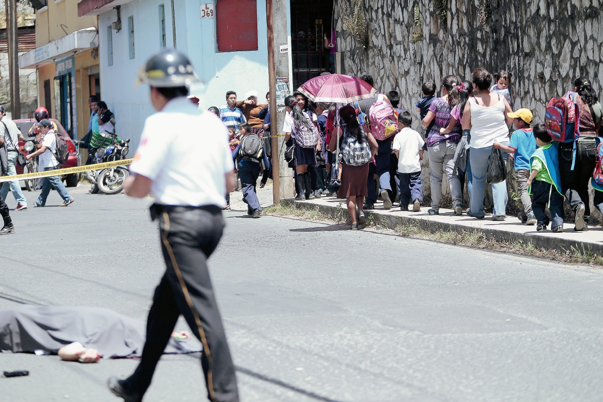 Varios hechos  de violencia se registraron este domingo en la capital y municipios aledaños( Foto Prensa Libre: Hemeroteca PL)