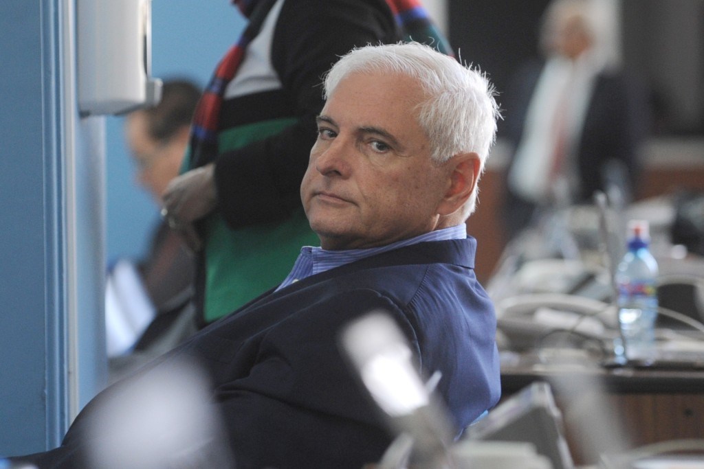 El expresidente de Panamá Ricardo Martinelli, acusado de espiar opositores y de corrupción. (Foto Prensa Libre: AFP).