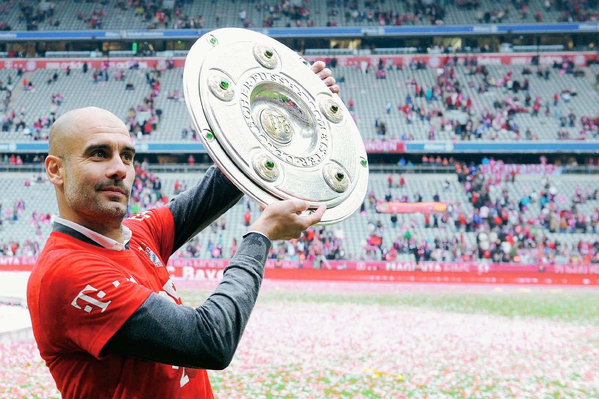 Guardiola y el Bayern buscan reivindicarse en competiciones europeas. (Foto Prensa Libre: AFP)