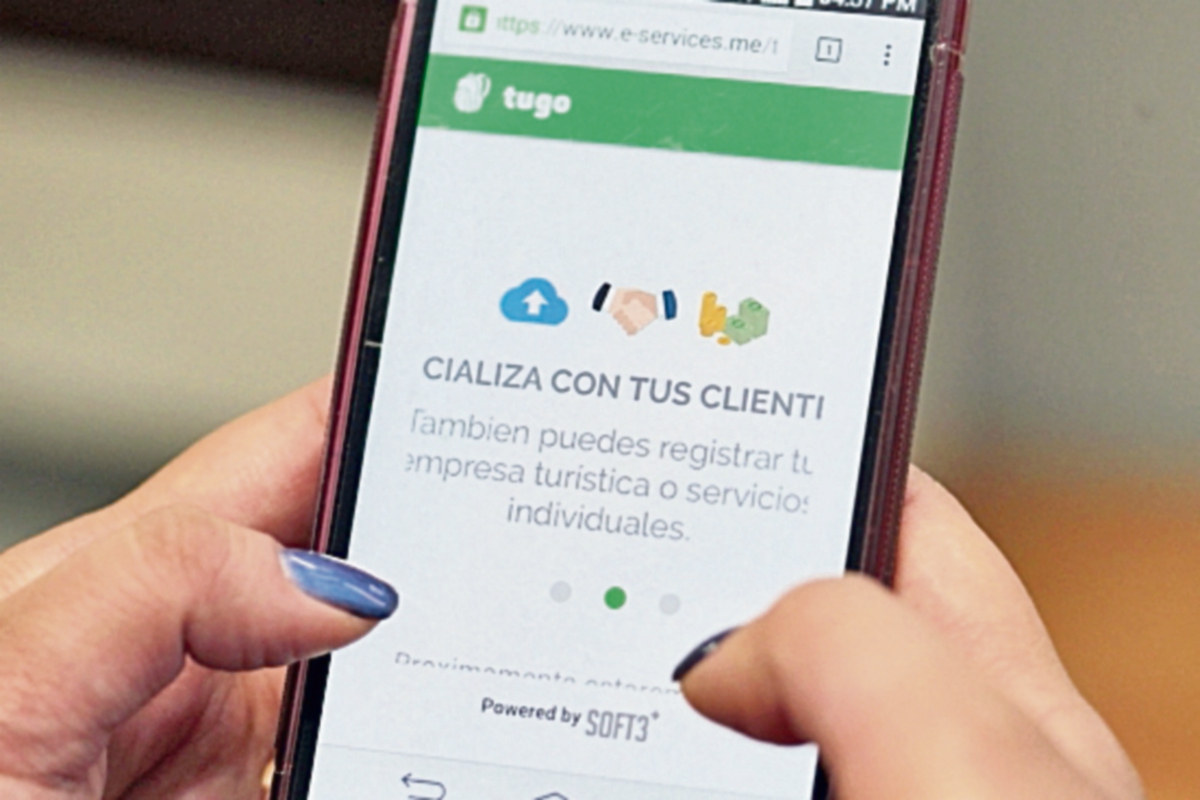 "Tugo" estará disponible en App Store y Google Play. (Foto Prensa Libre: Érick Ávila)