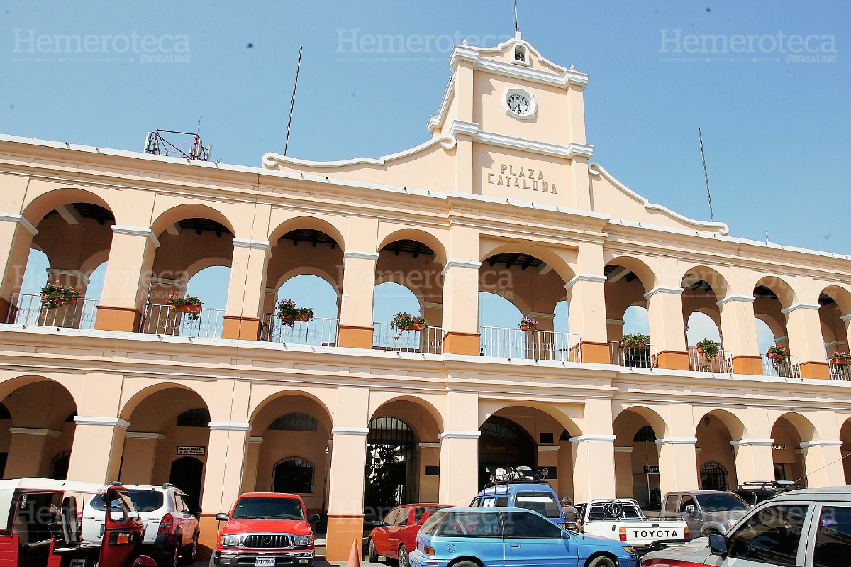 Edificio municipal de San Juan Sacatepéquez. (Foto: Hemeroteca PL)