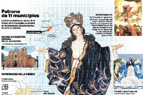 Conmemoran a la Virgen de la Asunción con fiestas patronales.