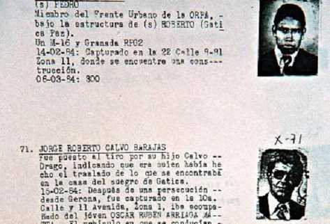 El Diario Militar enlista 183 víctimas de desaparición forzada entre 1983 a 1985. (Foto Prensa Libre: Archivo)