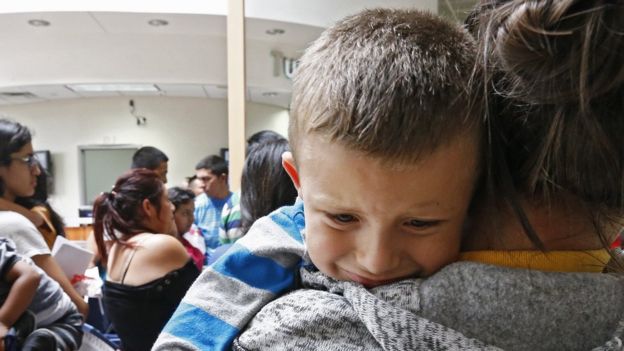 El centro Shiloh recibió a niños separados de sus padres en la frontera sur, según dijeron abogados que demandaron a la instalación. (EPA)