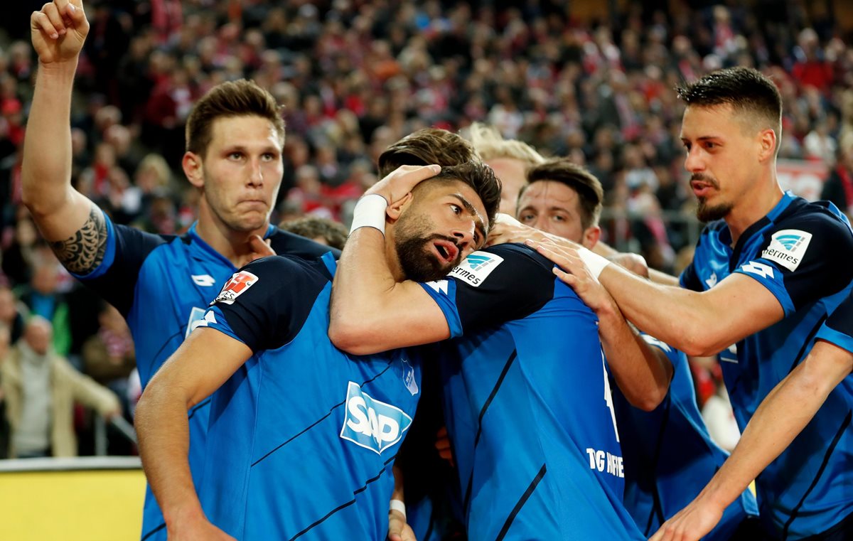 Demirbay marcó el gol del empate que le dio al Hoffenheim la clasificación al torneo europeo. (Foto Prensa Libre: EFE)