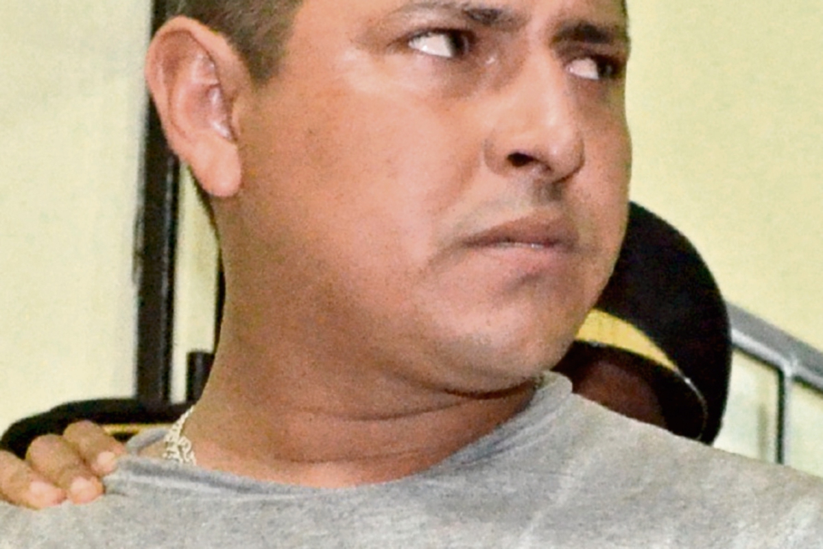 Artemio de Jesús Ramírez Torres, alias el Barbas, presunto autor material de la muerte de dos periodistas en Mazatenango, Suchitepéquez, permanece en prisión provisional. (Foto Prensa Libre: Hemeroteca)
