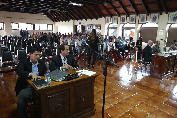 Alejandro Balsells, en la Corte de Constitucionalidad. (Foto Prensa Libre: Érick Ávila)