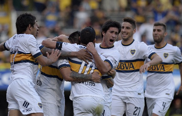Boca celebra otro título de la mano de Tevez