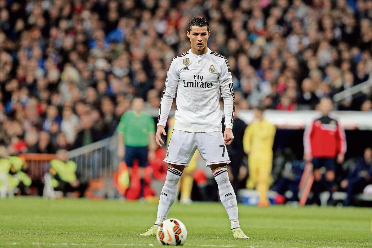 Cristiano Ronaldo es el jugador referente de el Real Madrid, ante el Bilbao podría incrementar su marca. (Foto Prensa Libre: EFE)