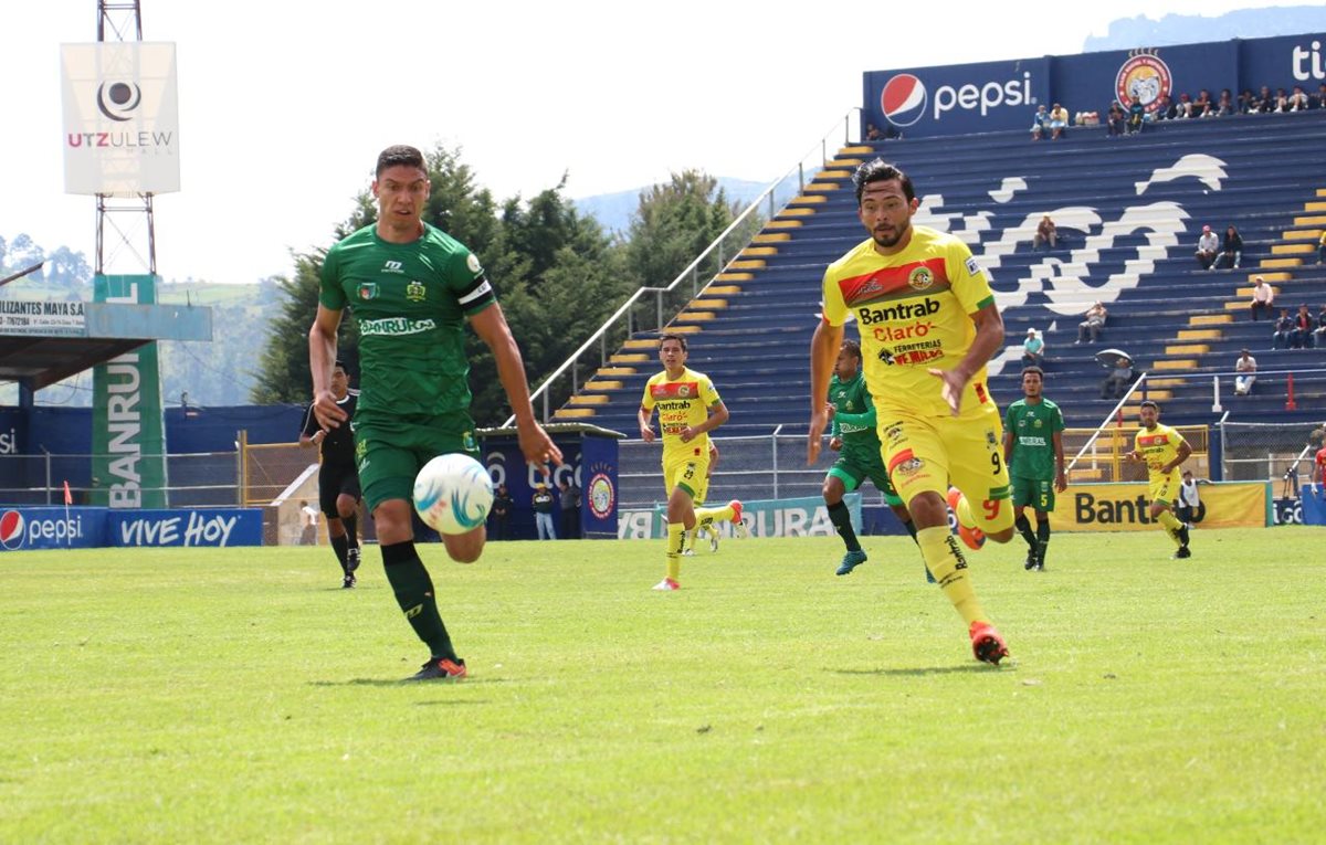 Guastatoya se coloca en el quinto lugar del Apertura 2017. (Foto Prensa Libre: Raúl Juárez)