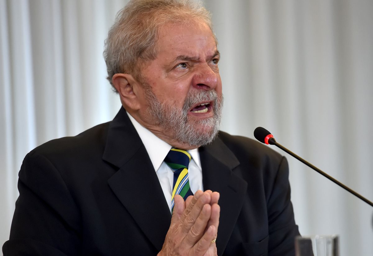 El expresidente de Brasil, Lula da Silva, encabezará las marchas. (Foto Prensa Libre: AFP).