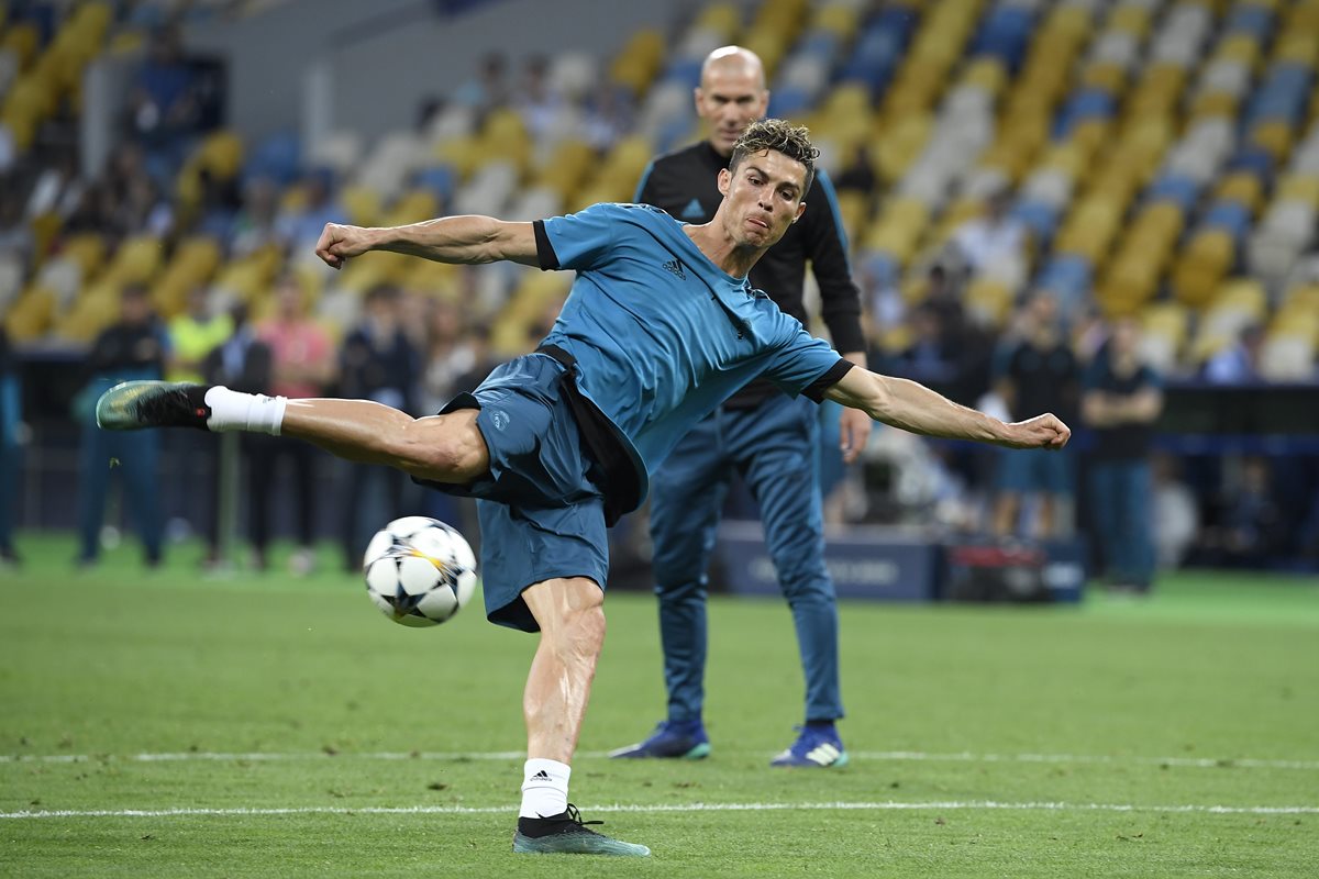 Con el Real Madrid Cristiano Ronaldo ganó 4 Ligas de Campeones de Europa. (Foto Prensa Libre: AFP)