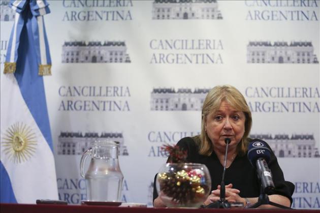 La ministra argentina de Relaciones Exteriores, Susana Malcorra. (Foto Prensa Linre:EFE)